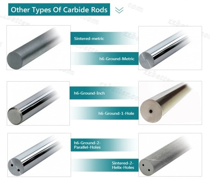 Polished Solid Tungsten Carbide Rods