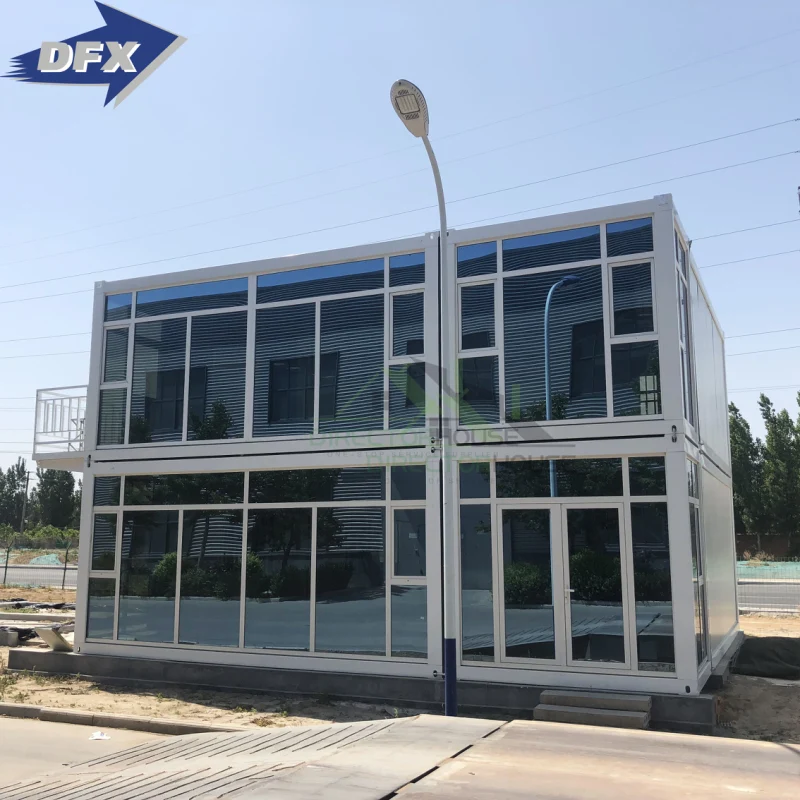 Flat Pack Prefabricated Prefab Labor Camp Container House