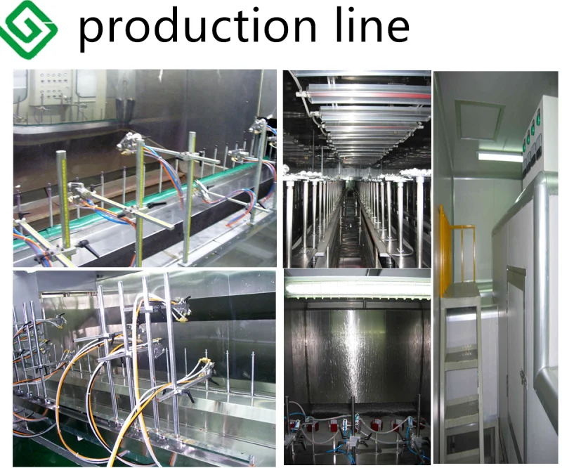 Automatic Spraying Coating Line of Plastic
