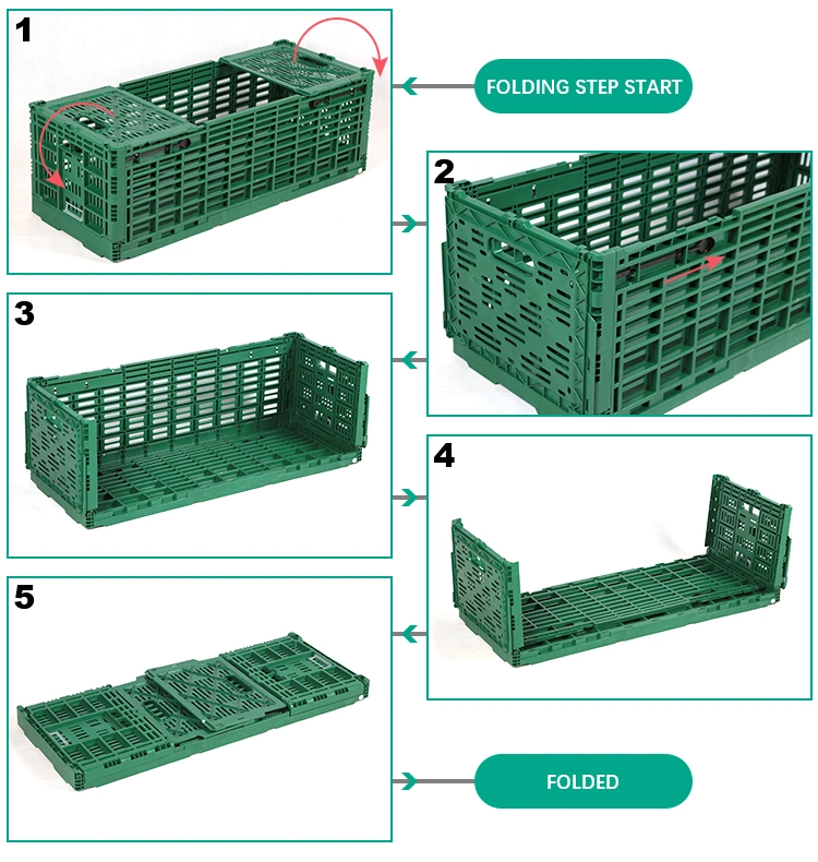 Plastic Storage Transport Crates