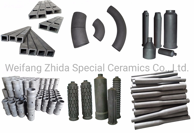 Customizable Sisic Silicon Carbide Ceramic Nozzle