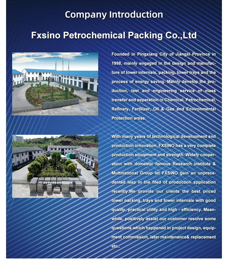 Mass Transfer Plastic Structured Packing