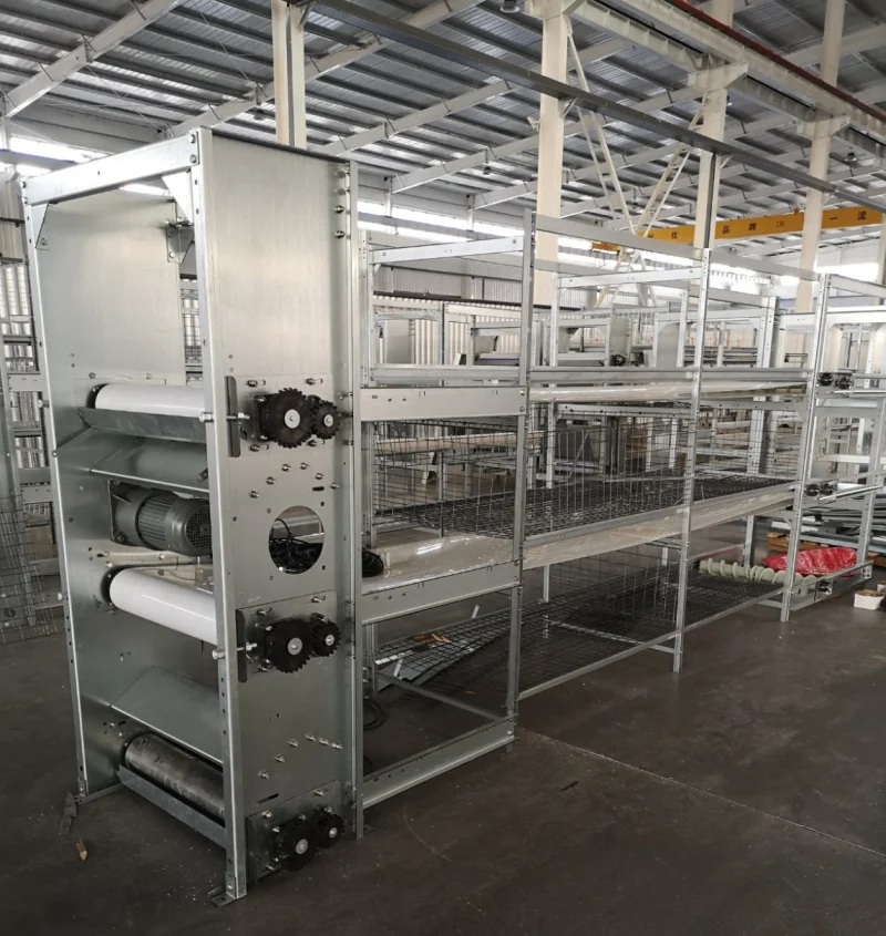 Poultry House Galvanized Wire Mesh Broiler Chicken Cage