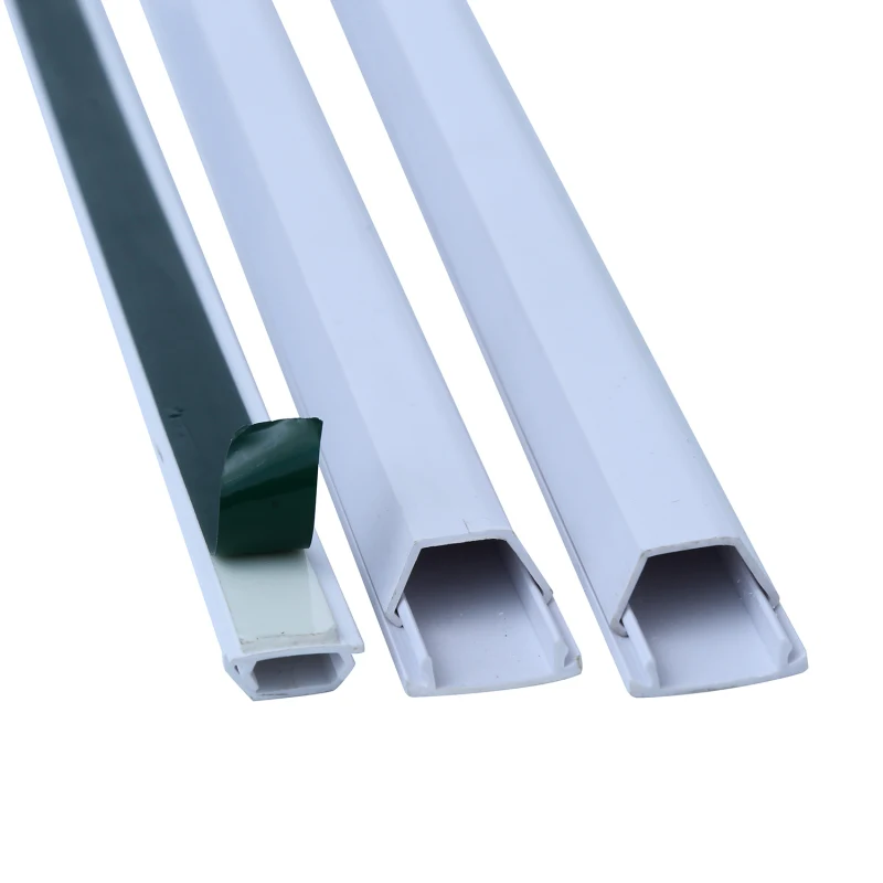 PVC Cable Trunking PVC Plastic Trunking Self Adhesive Cable Trunking