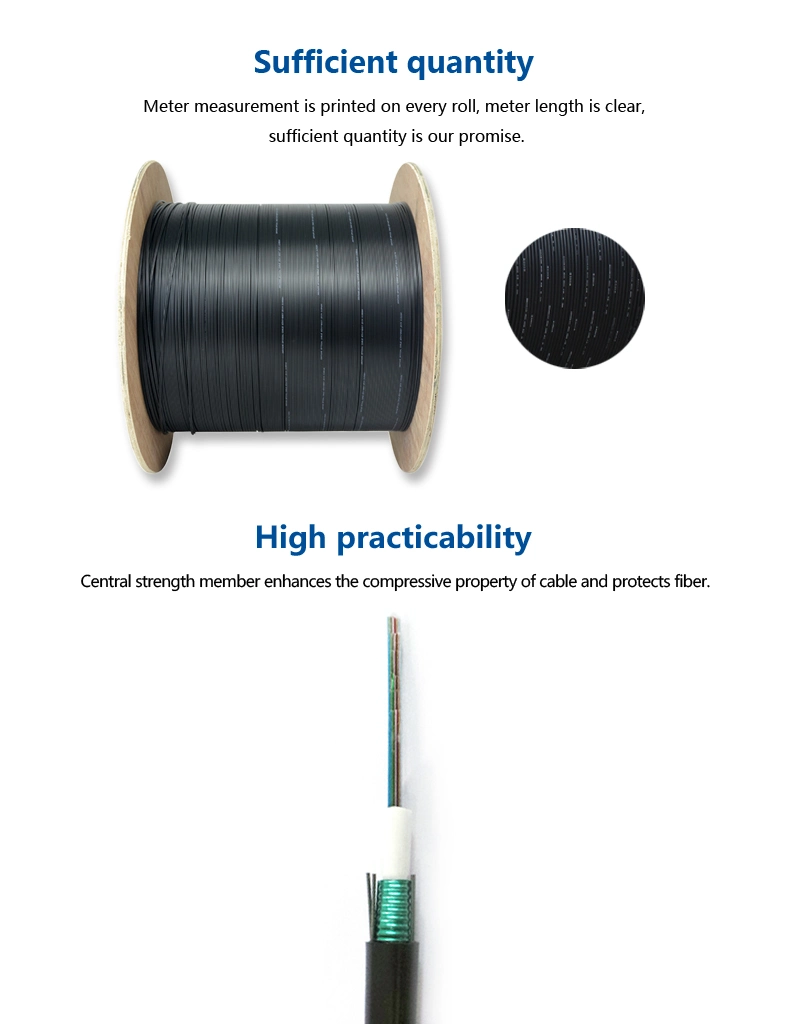 48 Core Fiber Ribbon Cable for Aerial Application Gydxtw