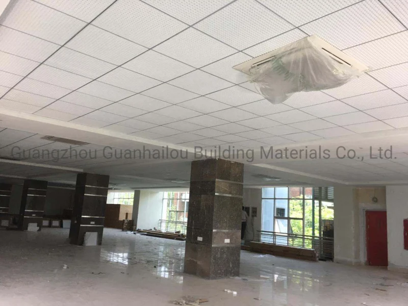 Moisture Proof Gypsum False Ceiling Tiles for Office