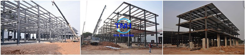Warehouse Prefabricated Storage Steel Building for Factroy