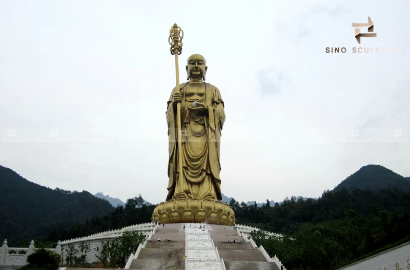 Giant Bronze Casting Memorial Buddha Sculpture