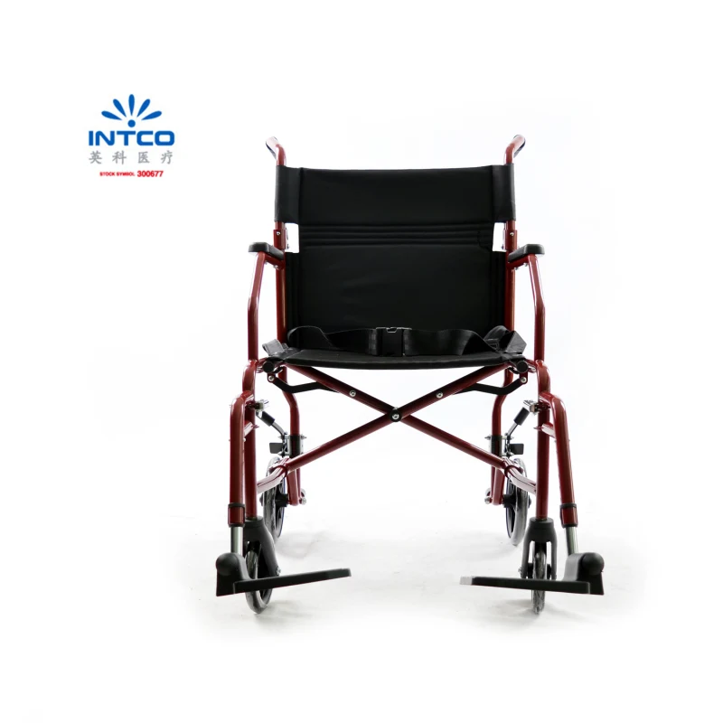 Foldable Lightweight Transport Wheelchair