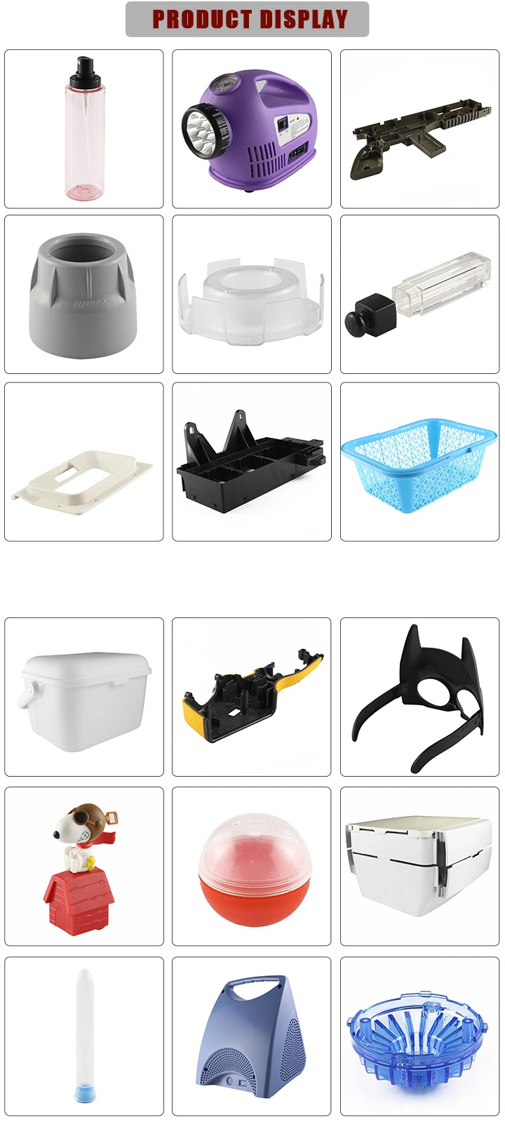 Good Quality Molded Plastic Injection Moulding Parts