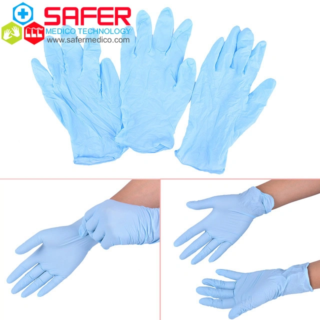 Latex Powder Free Nitrile Gloves