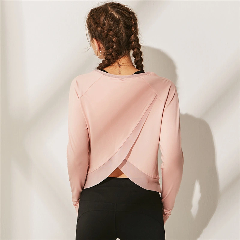 Custom Long Sleeve Fitness Wear Sports T-Shirt