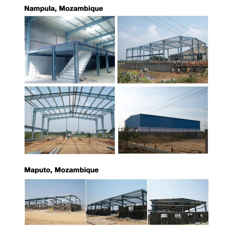 Easy Installed Two-Storey Steel Structure Prefabricated Building