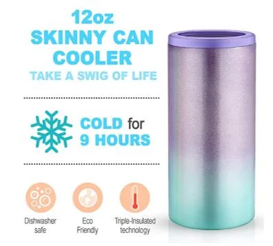 12oz Slim Cola Can Cooler