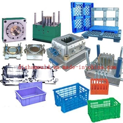 Plastic Food Crate Injection Mold