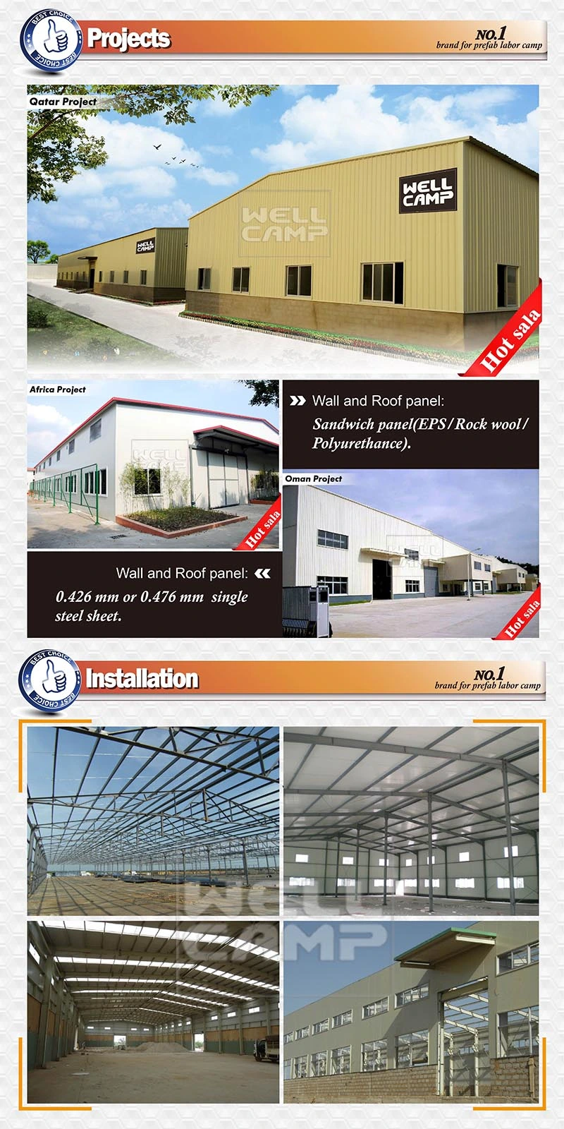 Wellcamp Steel Structure Barn/Cowshed