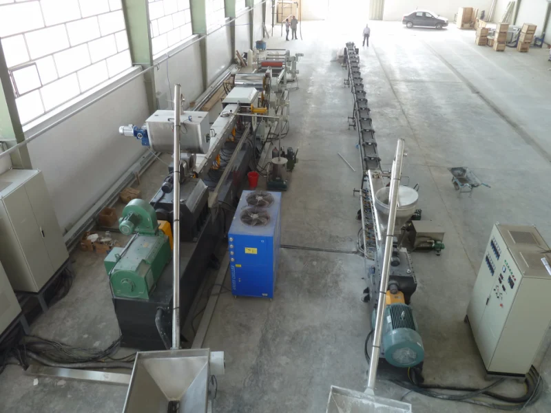 Wire Mesh Belt Conveyor with Air Cooling System