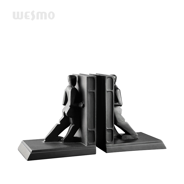 Polyresin Home Decoration Promotion Office Tabletop Bookend