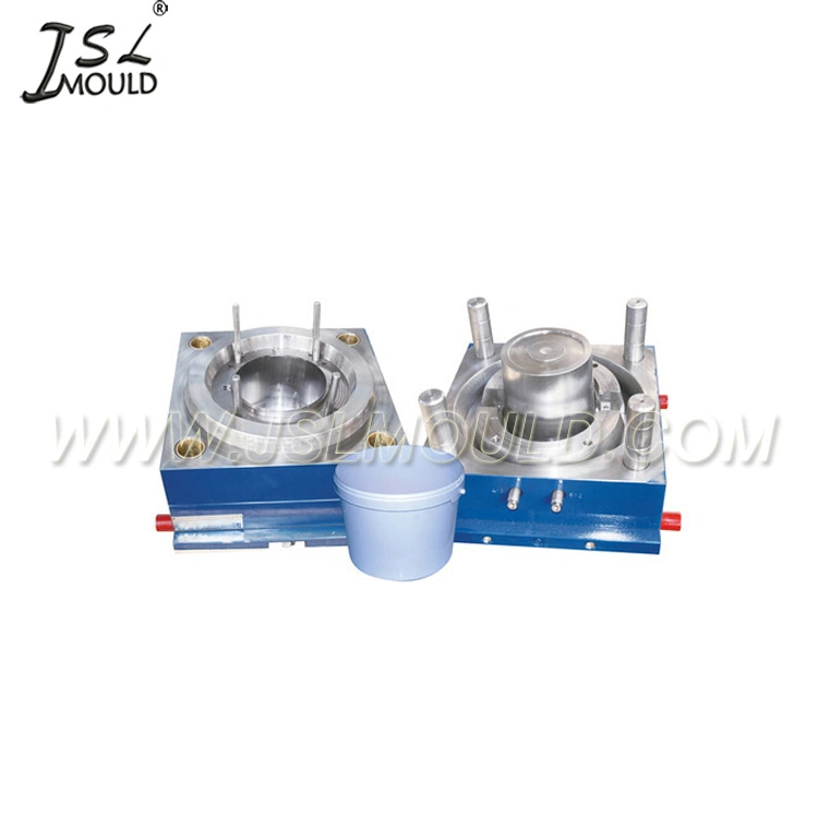 Injection Interlock Plastic Paint Container Mould