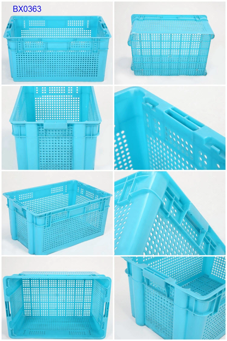 Wholesale Collapsible Plastic Basket Fruit Crates