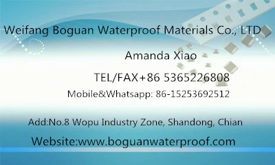Pre-Applied Self-Adhesive Bitumen Waterproof Membrane