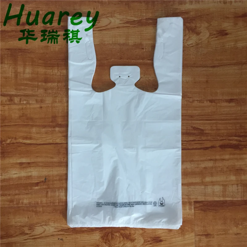 Best Sell Custom Printed Plastic T Shirt Shopping Bag