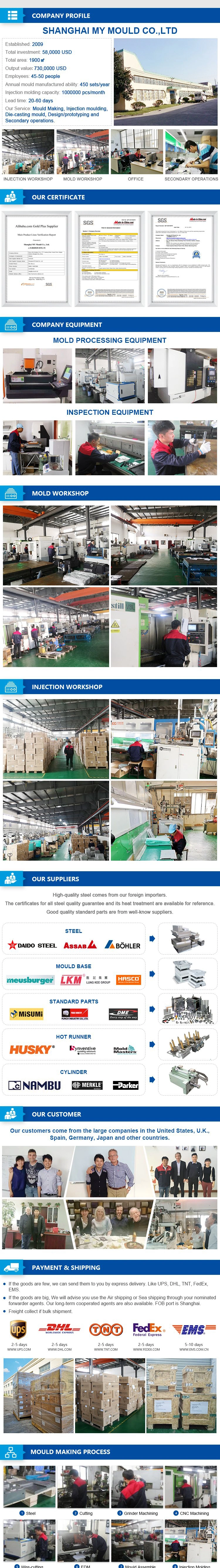 Plastic Injection Mould for Storage Tote with Handle