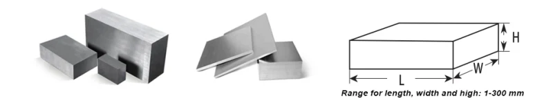 Carbide Flats Carbide Plate Tungsten Block