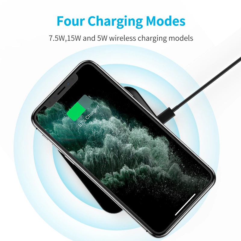 10W Flat Square Wireless Charger