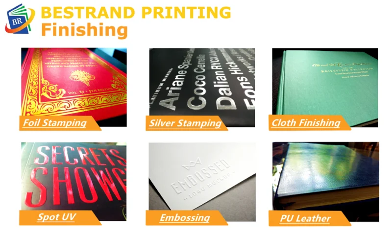 Customized Cook Book Printing with Glossy Lamination