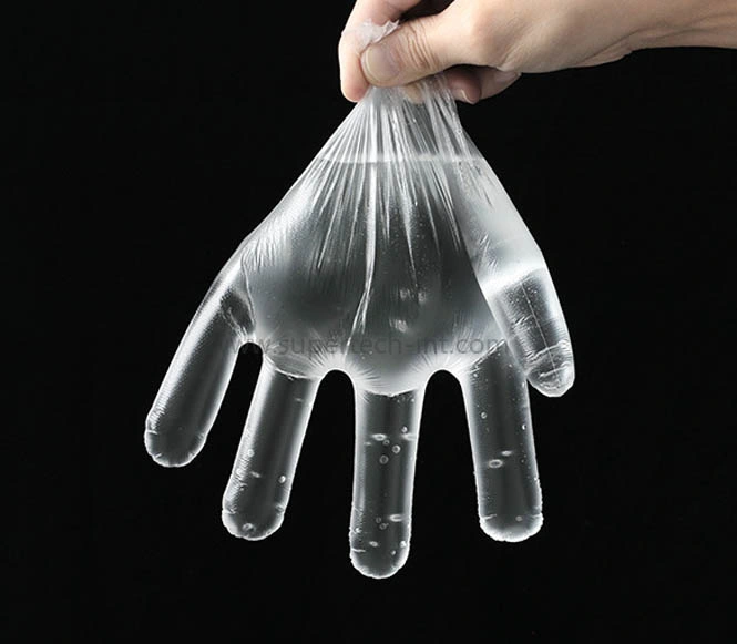 Household PE Disposable Food Kitchen Plastic Gloves