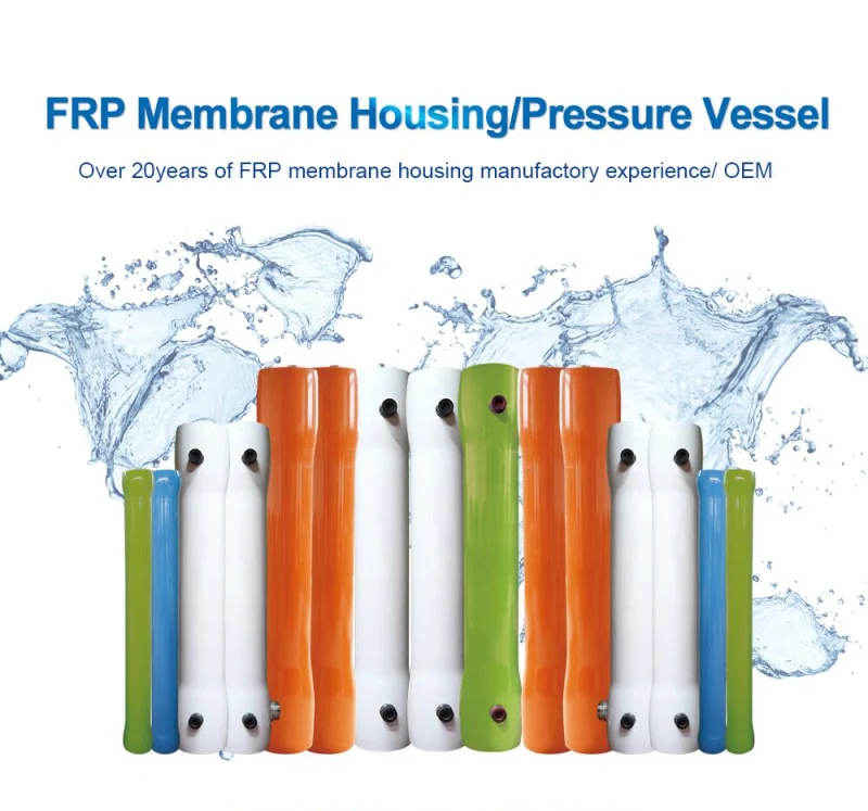 FRP Shell RO Membrane Housing Reverse Osmosis