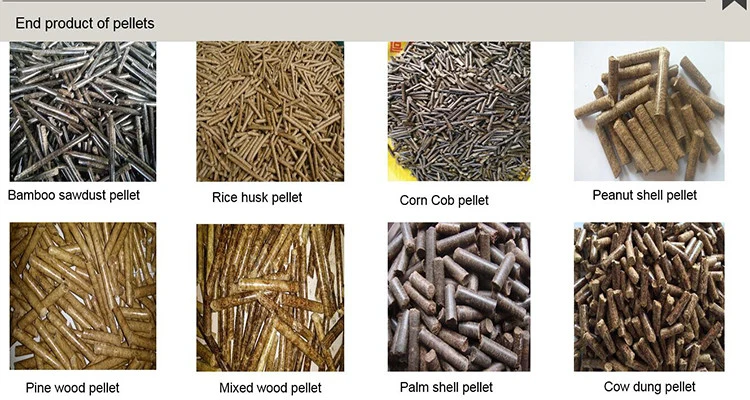High Quality Pine Wood /Rice Husk Pellet Machine