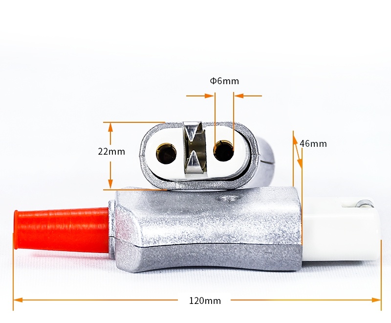 Customized Male Plug Electrical Ceramic Plug