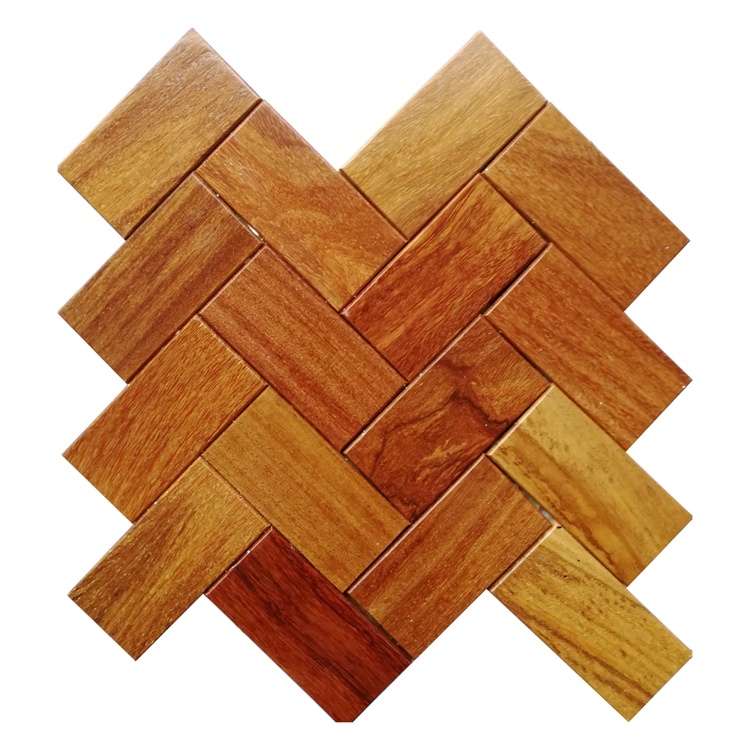 Backsplash Classical Herringbone Wooden Look Effect Mosaic Tiles