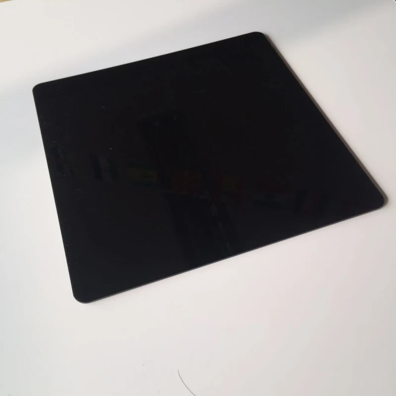 Dark Black Acrylic Plexiglass Plastic Sheet