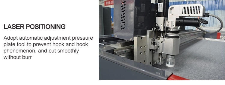 Gasket and Curtain Cutter CNC Digital Flatbed Cutting Machine