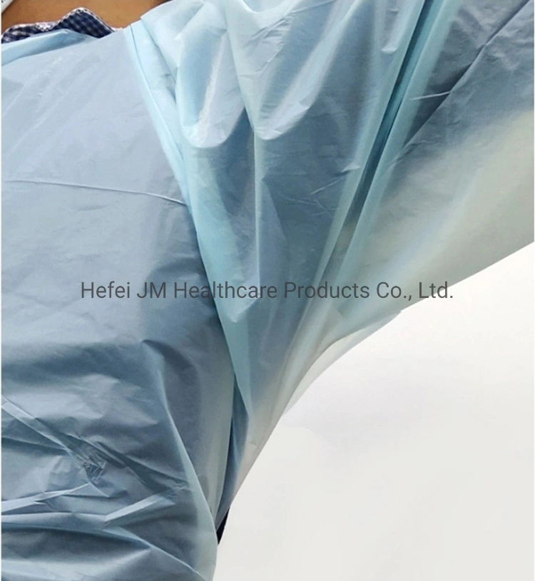 Large Stock PE Plastic Apron 50g CPE Gown Disposable