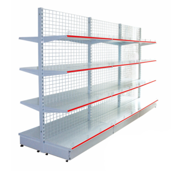Double Sided Store Wire Mesh Shelf for Grocery Store