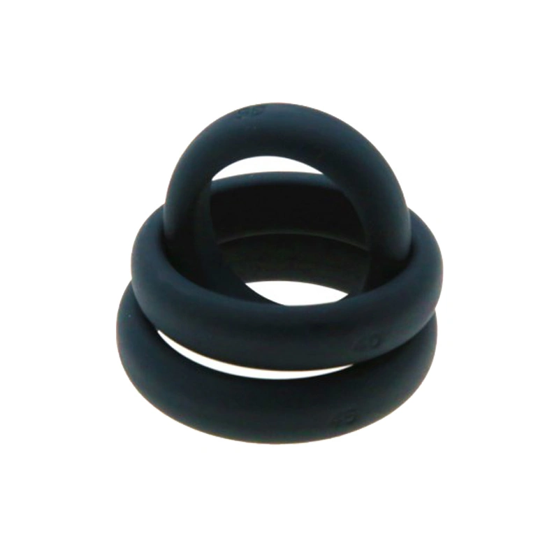 Customized High Quality Food Grade Silicone Soft Locking Ring Medical Grade High Elastic Locking Rings