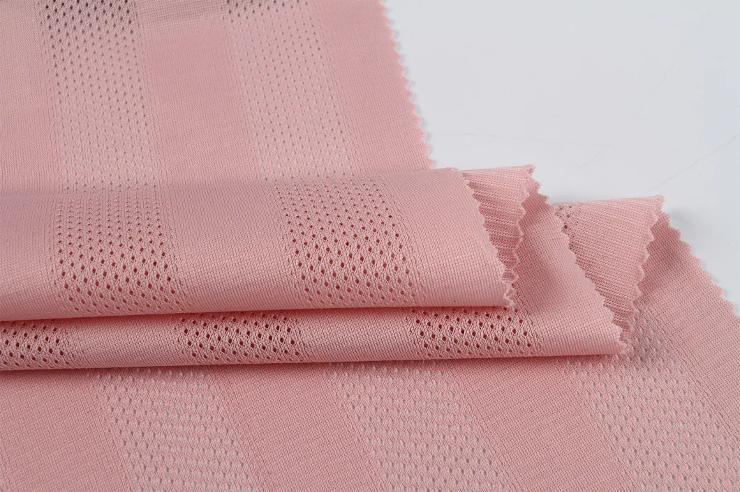 Hotsale Manufacturer 100%Polyester Warp Knitting Mesh Fabric for Sportswear Lining