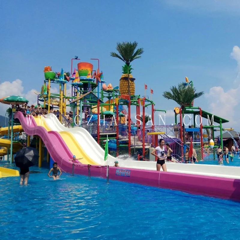 Haisan Provide The Biggest Water Park in The World Water Slide Manufacturer