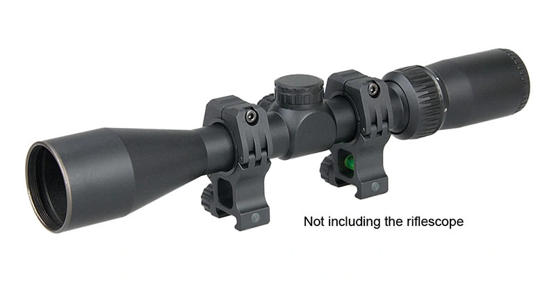 Rifle Scope Mount Double Ring 25-30mm Suits 21.2mm Picatiny Rail HK24-0171