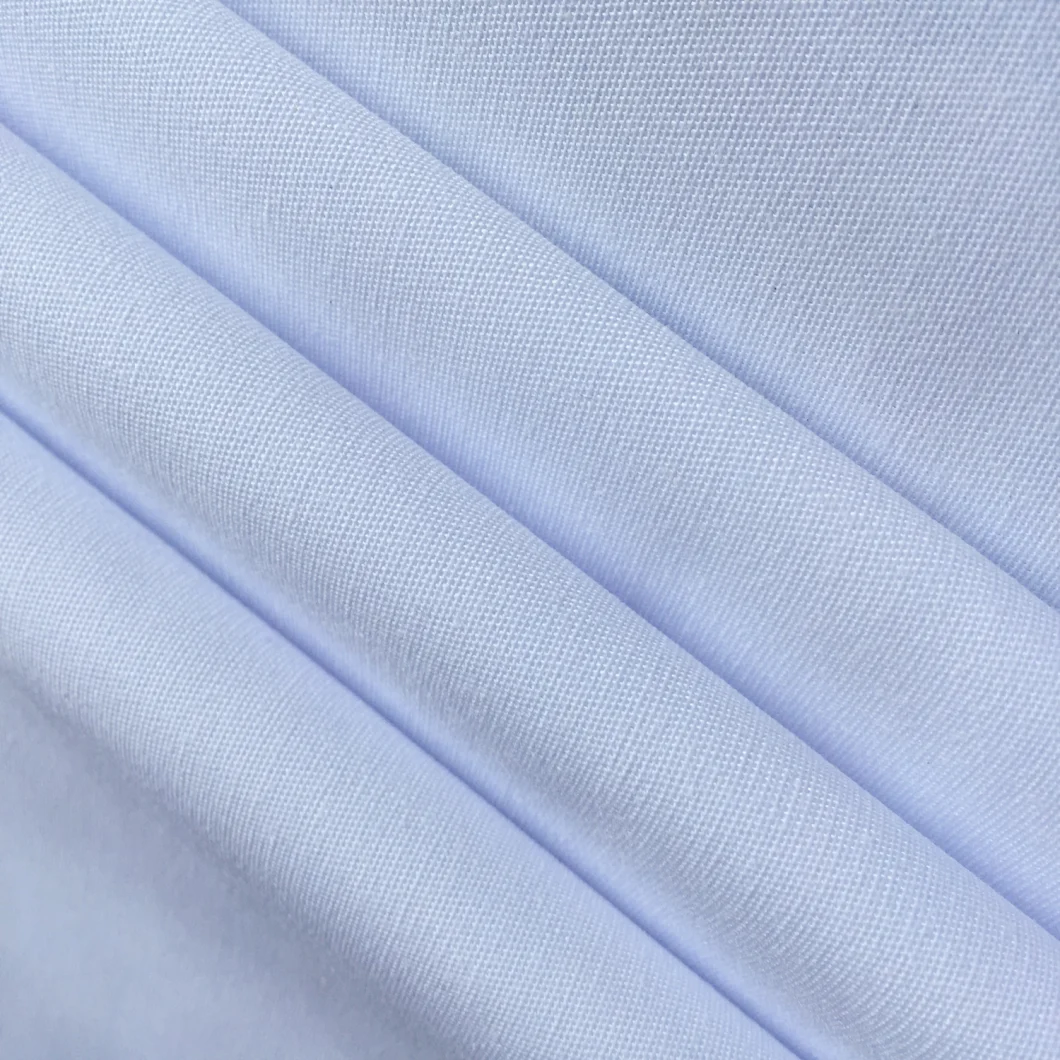 Polyester Cotton 80/20 Woven Plain Bleached 145GSM Roll Uniform Fabrics