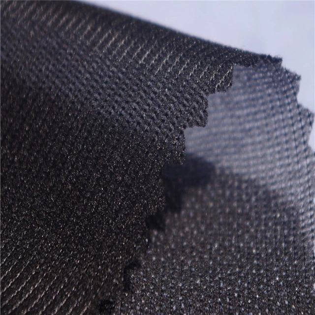 Elastic Knitted Fusible Interlining for Shoes for Hats