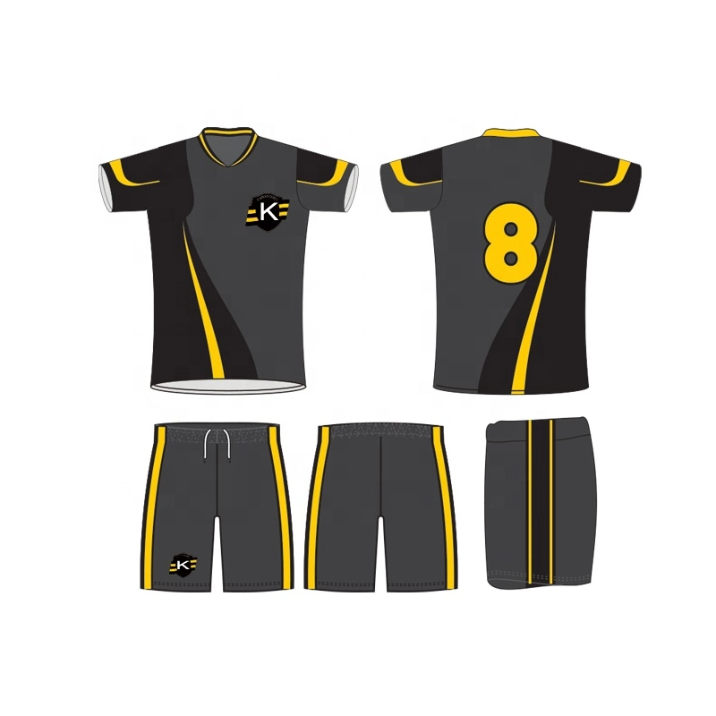 New Design Custom Soccer Team Wear Men Soccer Shorts Uniforms Jersey Sports Soccer Wear