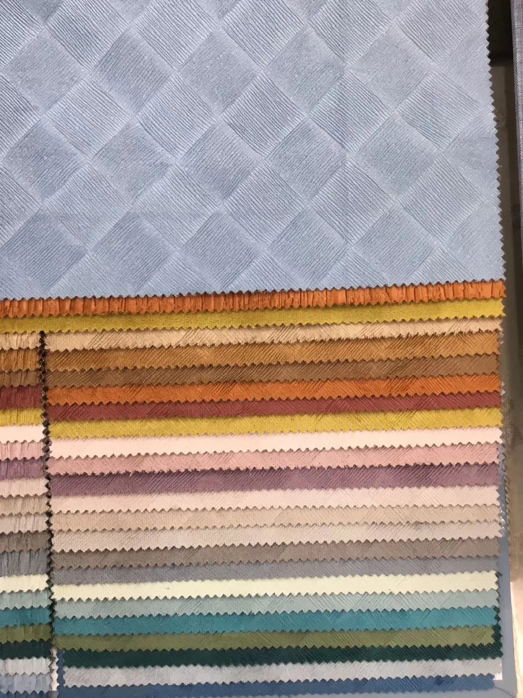 100% Polyester Warp Knitting Holland Velvet Fabric for Curtain