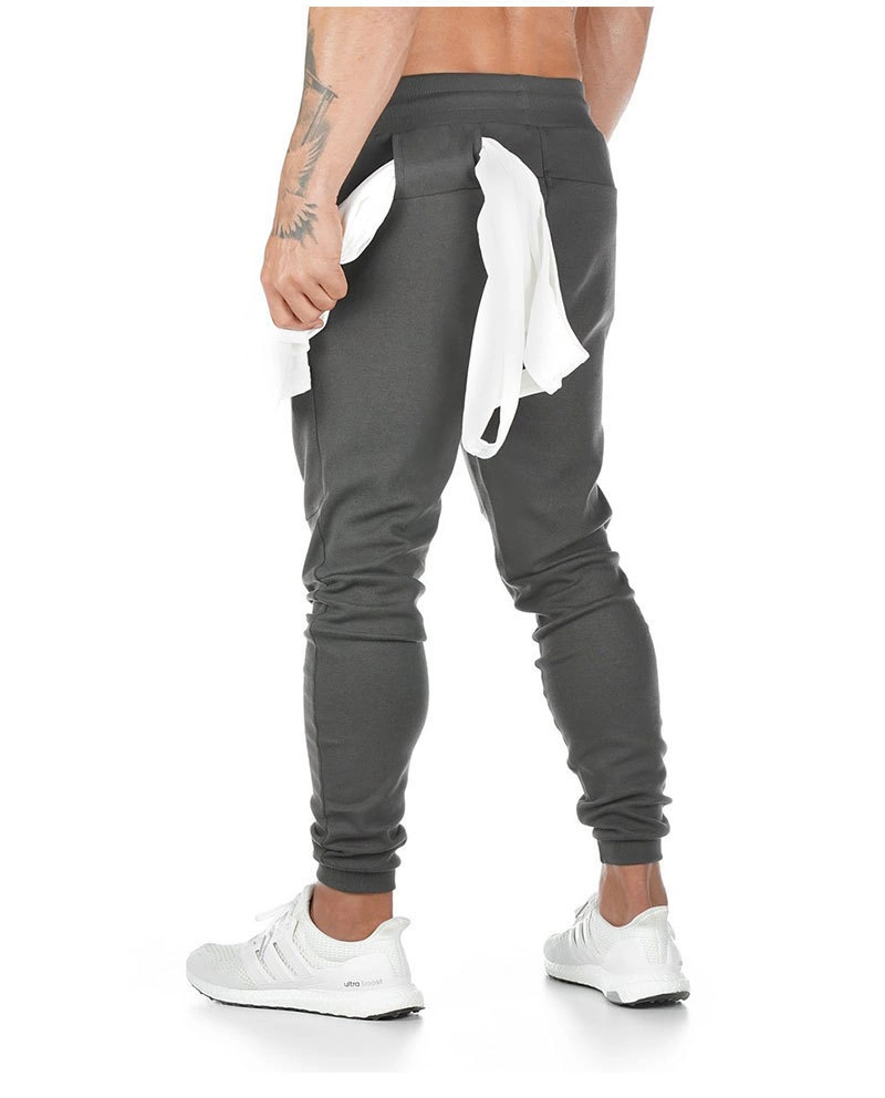 Guangzhou Rj Clothing Street Style Men Polyester Track Pants Elastic Waistband Side Tape Wind Pants Striped Joggers
