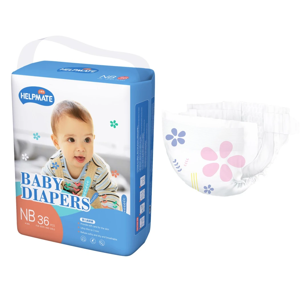 Top Quality Wholesale Disposable Baby Diaper with Hug Elastic Waistband