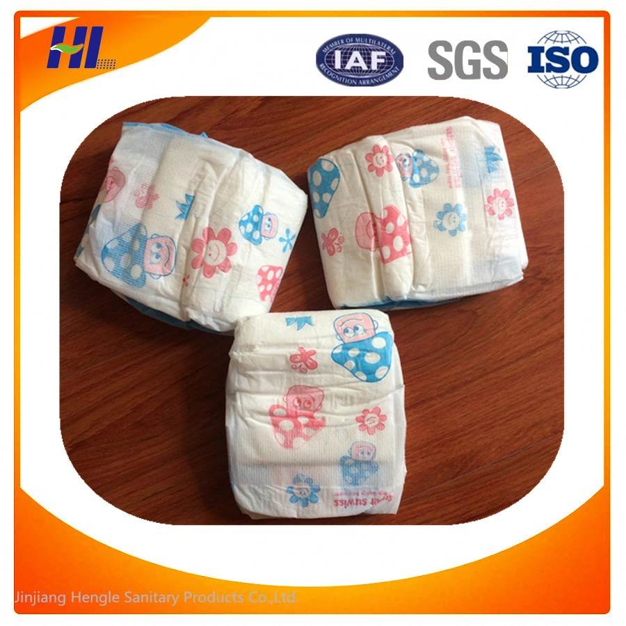 OEM Breathable Baby Diaper with Long Elastic Waist Band